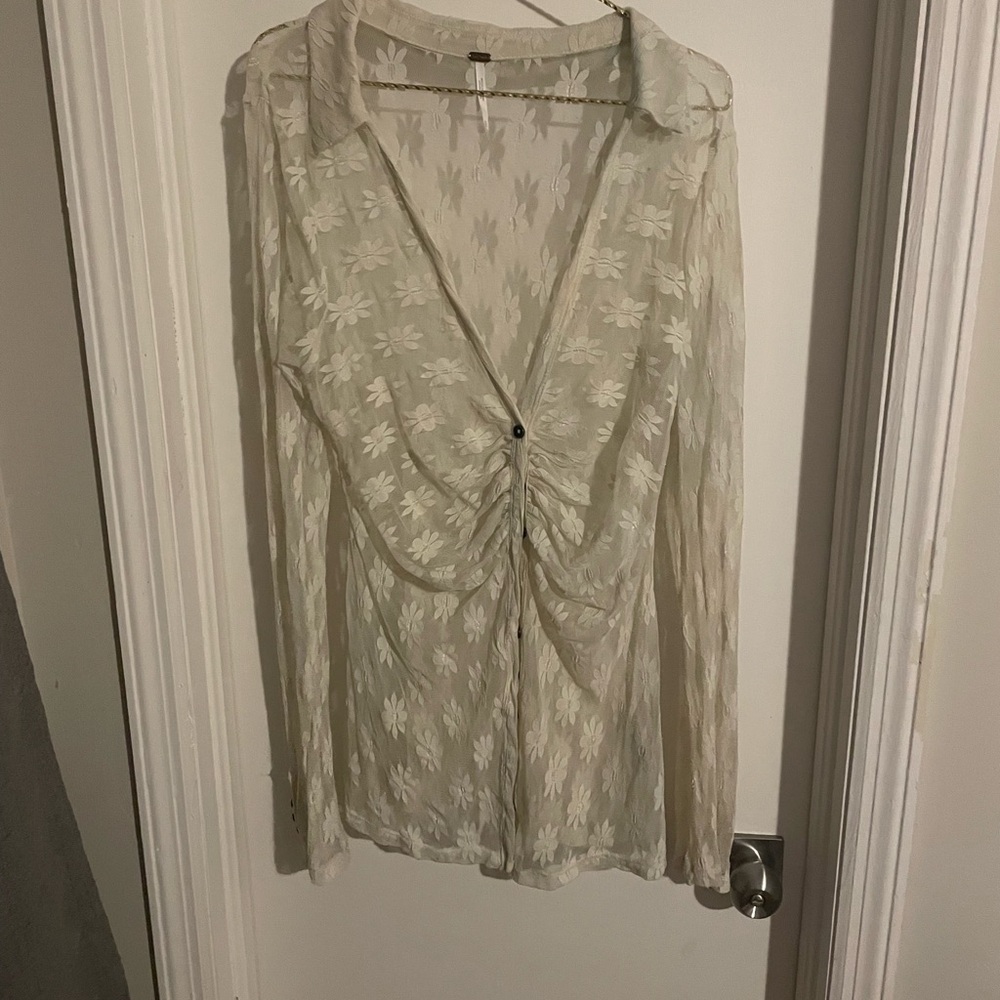 Free people lace top